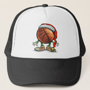 Casquette Noël de basket-ball