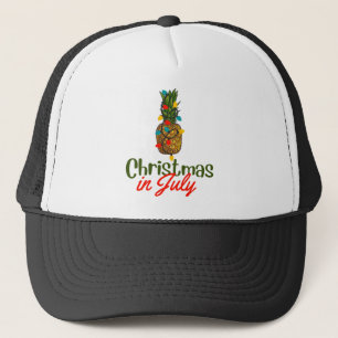 Casquette Noël en juillet