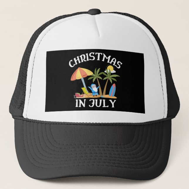 Casquette Noël En Juillet (Devant)
