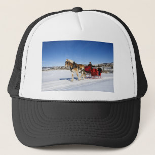Casquette Noël occidental - Noël Sleigh de cheval