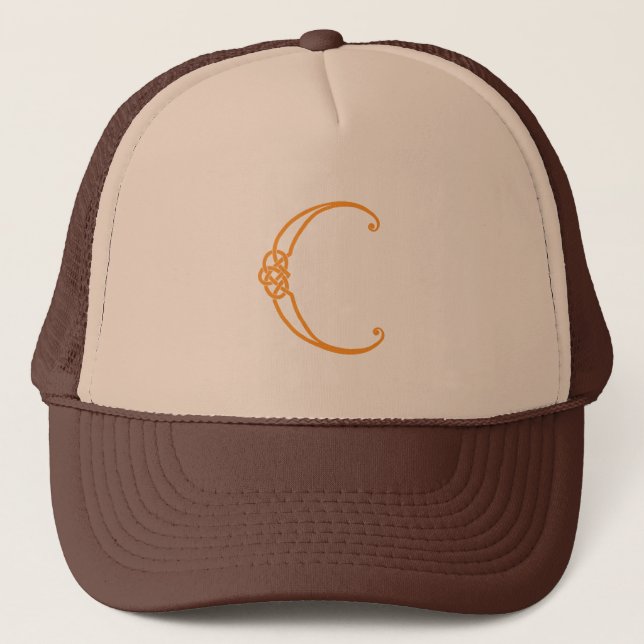 Casquette Noeud celtique Personnalisé C initial (Devant)