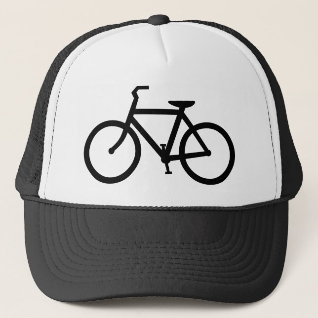 Casquette noir de bicyclette (Devant)