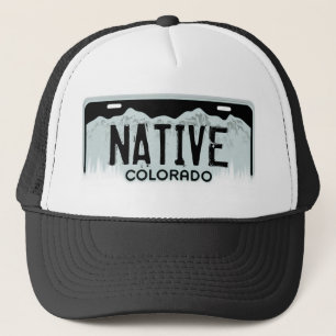 Casquette noir indigène de souvenir de plaque