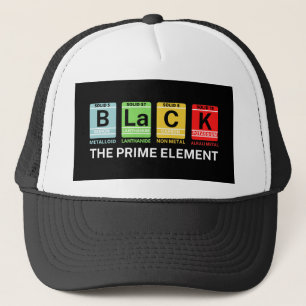 Casquette Noir L'Élément Premier Histoire Noire