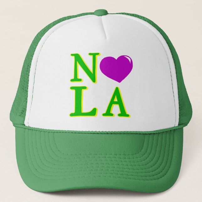 Casquette NOLA Heart (Devant)
