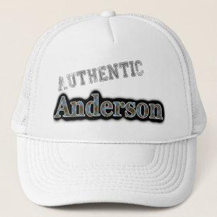 Casquette Nom authentique Clan Anderson Scottish Tartan