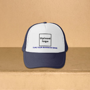 Casquette Nom commercial et logo Marine et chapeau de camion