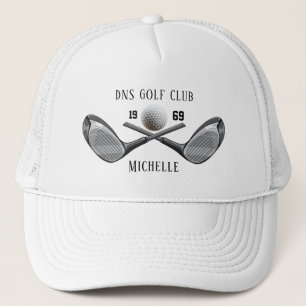 Casquette Nom de club de golf personnalisé Classique