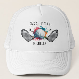 Casquette Nom de club de golf personnalisé Classique
