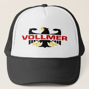 Casquette Nom de famille de Vollmer