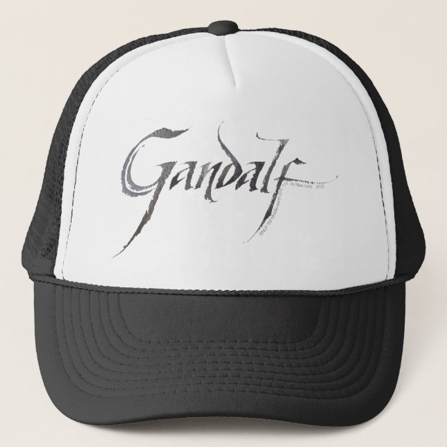 Casquette Nom de Gandalf Texté (Devant)