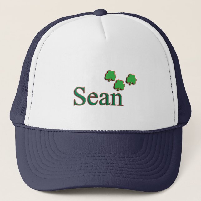 Casquette Nom d'Irlandais de Sean (Devant)