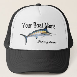 Casquette Nom du bateau personnalisé Casque de camionneur Ma