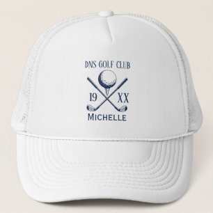 Casquette Nom du club de golf personnalisé Chapeau de camion