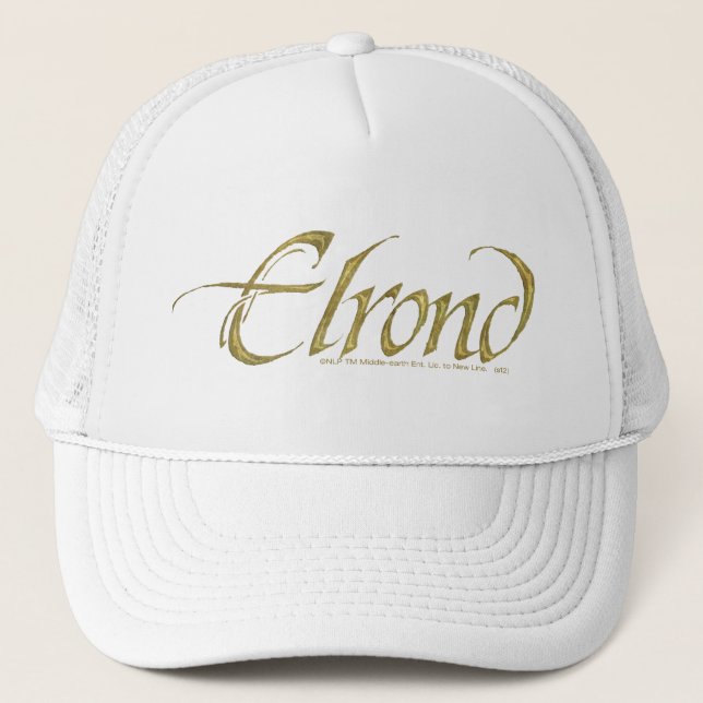 Casquette Nom ELROND™ Texté (Devant)