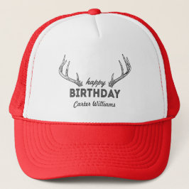 Casquette Nom fait sur commande de gâteau d'anniversaire de