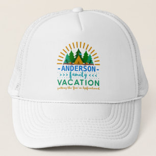 Casquette Nom fait sur commande drôle des vacances en