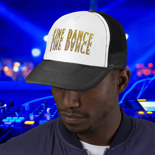 Casquette Nom or princesse de danse de ligne