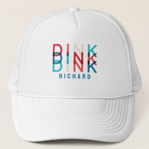 Casquette Nom personnalisé Dink Personnalisé Équipe de jeu d