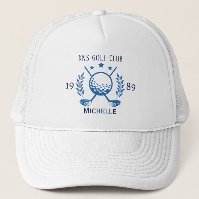 Casquette Nom personnalisé du club de golf (Devant)