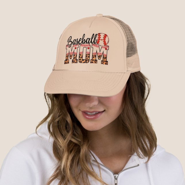 Casquette Nom personnalisé Maman de baseball | Fête des mère (En situation)