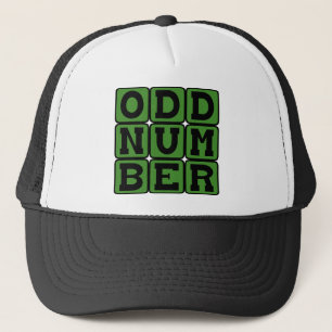 Casquette Nombre impair, terme mathématique