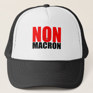 CASQUETTE NON À MACRON