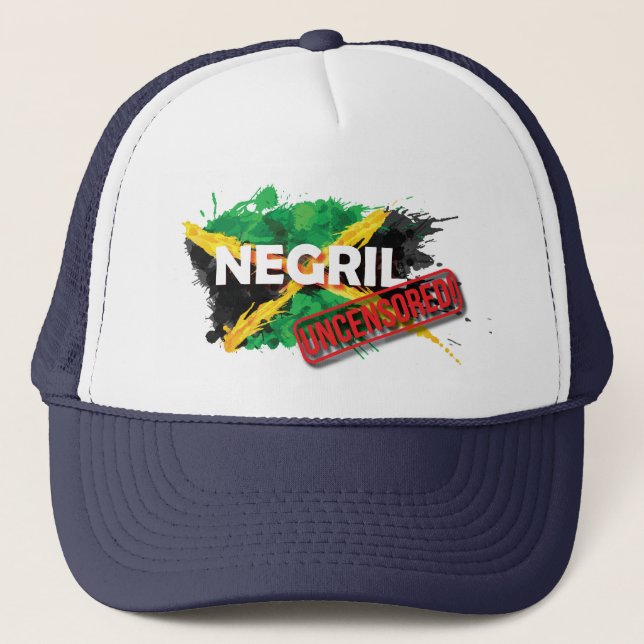 CASQUETTE NON CENSURÉ de Negril de haute qualité (Devant)