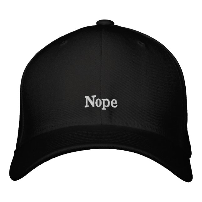 Casquette "Nope " (Devant)