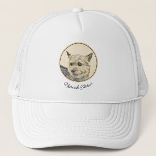 Casquette Norwich Terrier Peinture - Cute Original Chien Art