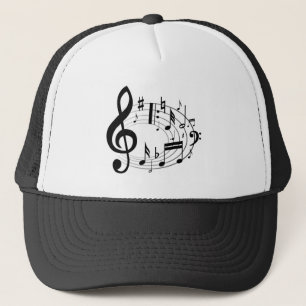 Casquette Notes musicales