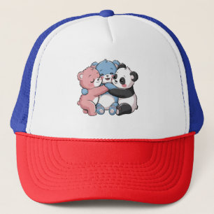 Casquette Nounours mignons avec Panda