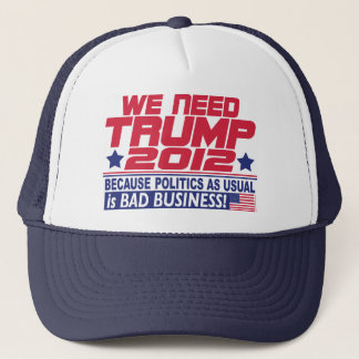 Casquette Nous avons besoin d'atout 2012