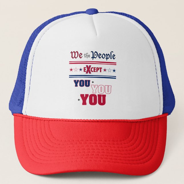 Casquette Nous le peuple (Devant)