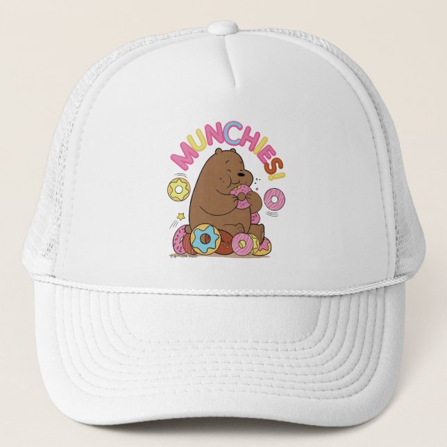 Casquette Nous Ours Nus - Grizz Donut Munchies! (Devant)
