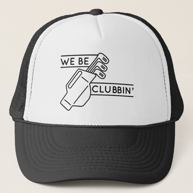 Casquette Nous Sommes Des Clubbin" (Devant)