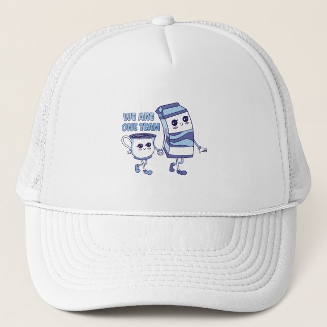 Casquette Nous sommes une équipe (Devant)