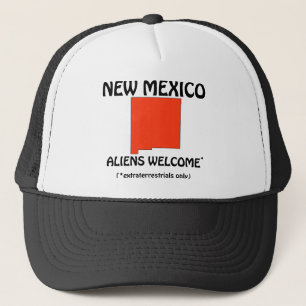 Casquette Nouveau-Mexique - Les Aliens Sont les Bienvenus