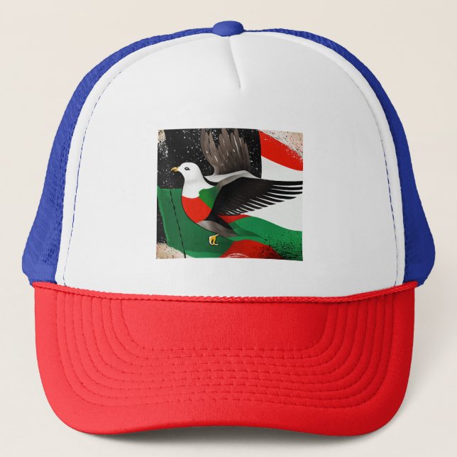 Casquette Nouveau Palestin de design (Devant)