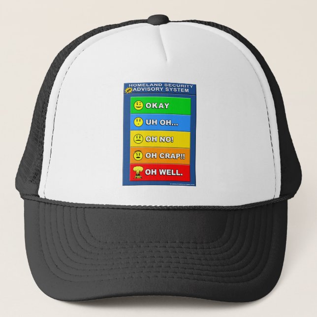 Casquette Nouveau système de conseil en sécurité intérieure  (Devant)