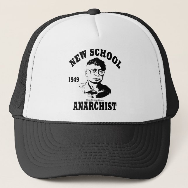 Casquette Nouveaux anarchistes -- Hans-Hermann Hoppe (Devant)
