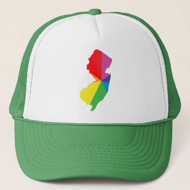 Casquette nouvelle fierté jersey. (Devant)