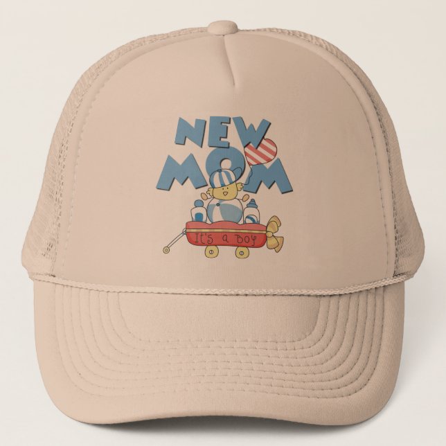 Casquette Nouvelle maman C'est un garçon Tshirts et cadeaux (Devant)