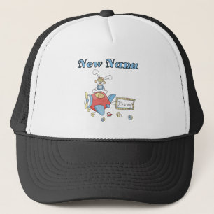 Casquette Nouvelle Nana de T-shirts et cadeaux d'avion-garço