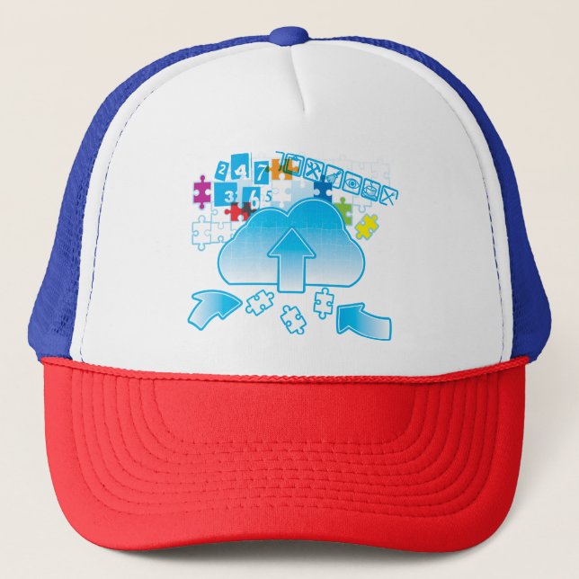 CASQUETTE NUAGE (Devant)