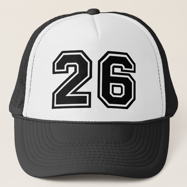 Casquette Numéro 26 Classique (Devant)