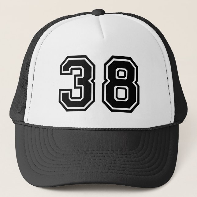 Casquette Numéro 38 Classique (Devant)
