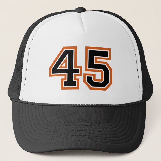Casquette Numéro 45 (Devant)