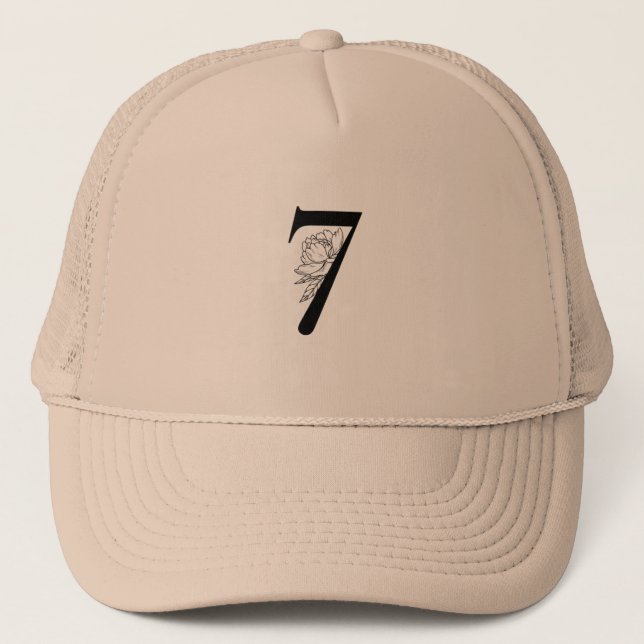 Casquette Numéro 7 (Devant)