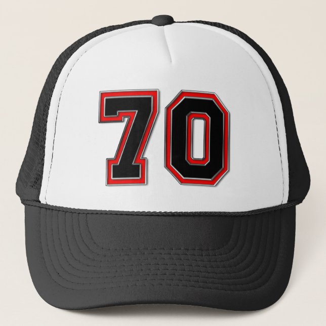 Casquette Numéro 70 (Devant)